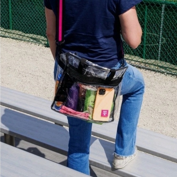 T-Mobile Handbags - T-Mobile Stadium Game Day Bag Clear Tote Crossbody